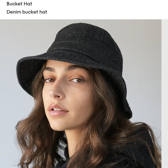 Aritzia Tna Denim Bucket Hat - Picture 2 of 7